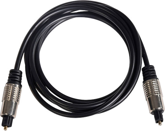 AvLink Cablu Audio Optic TOS masculin - TOS masculin Negru 1.5m (112.211UK)