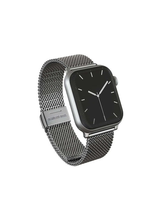 Burga Armband Silber (Apple Watch 4/5/6/7/8/9/10/11 - SE (1/2/3)) Burga Armband Silber (Apple Watch 4/5/6/7/8/9/10/11 - SE (1/2/3))