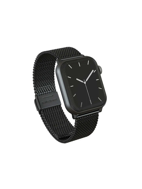 Burga Armband Schwarz (Apple Watch 4/5/6/7/8/9/10/11, SE, Ultra) Burga Armband Schwarz (Apple Watch 4/5/6/7/8/9/10/11, SE, Ultra)