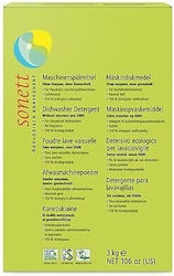 Sonett Επαγγελματική Σκόνη Πλυντηρίου Πιάτων Οικολογική 3kg