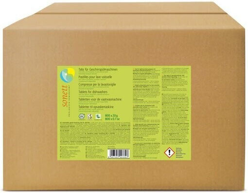 Sonett Eco-Friendly 800 Dishwasher Pods 16kg