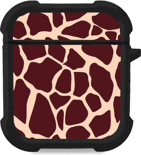 Sonique Animal Print Series Θήκη Σιλικόνης Giraffe 03 για Apple AirPods 1 / AirPods 2