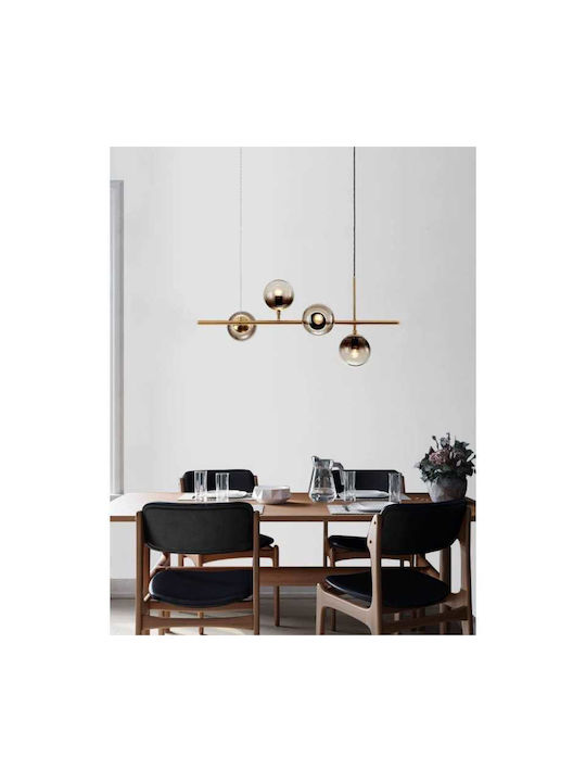 Lightplanet Lumină Suspendată Galben Miere