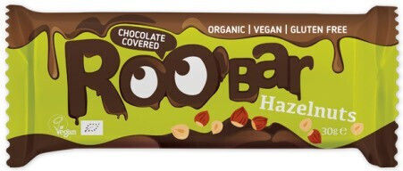 RooBar Органична Енергийна Бар Ядки с Шоколад 30гр