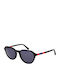 Gant Men's Sunglasses with Black Plastic Frame and Black Lens
