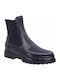 Leather Women's Chelsea Boots Black