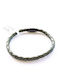 Chrysostomos Men's Leather Bracelet 17cm