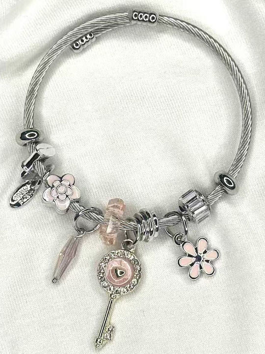 King Women's Bracelet Handcuffs made of Steel