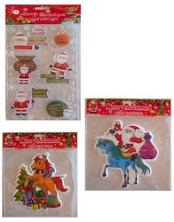 Christmas Window Stickers Διάφορα Σχέδια 07795