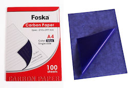 Καρμπον Paper Foska Blue Πακ 100φ Καρμπον Paper Foska Blue Πακ 100φ