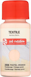 Talens Art Creation Χρωματα Textile 50ml Pastel Orange