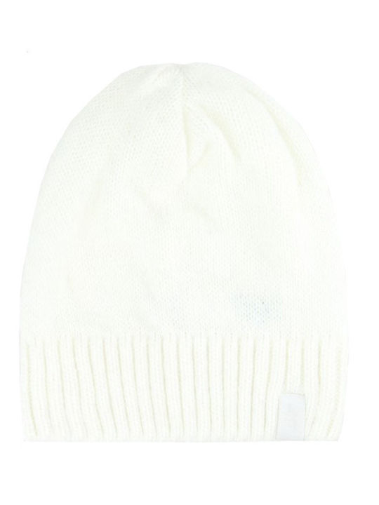 Beanie Beanie Knitted in White color