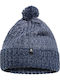 Heavy Knit Beanie Unisex Σκούφος Πλεκτός σε Γκρι χρώμα