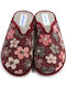 Winter Women's Slippers Burgundy