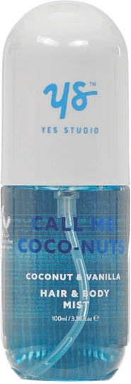 Yes Studio Hair Mist Coconut & Vanilla 100ml