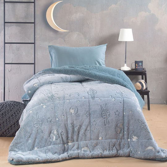 Rythmos Blanket Oddity Light Blue 160x220cm
