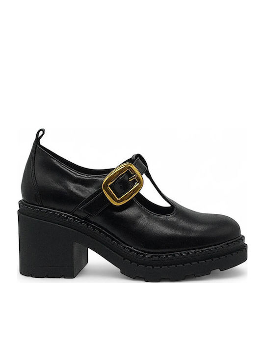 Pumps mit mittelhohem Absatz Schwarz