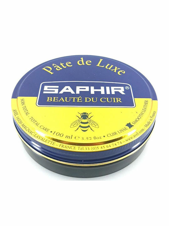 Saphir Pâte De Luxe 100 Ml Dunkelbraun 05 Schuhpflegeprodukt Polnisch Von Dunkelbraun 05