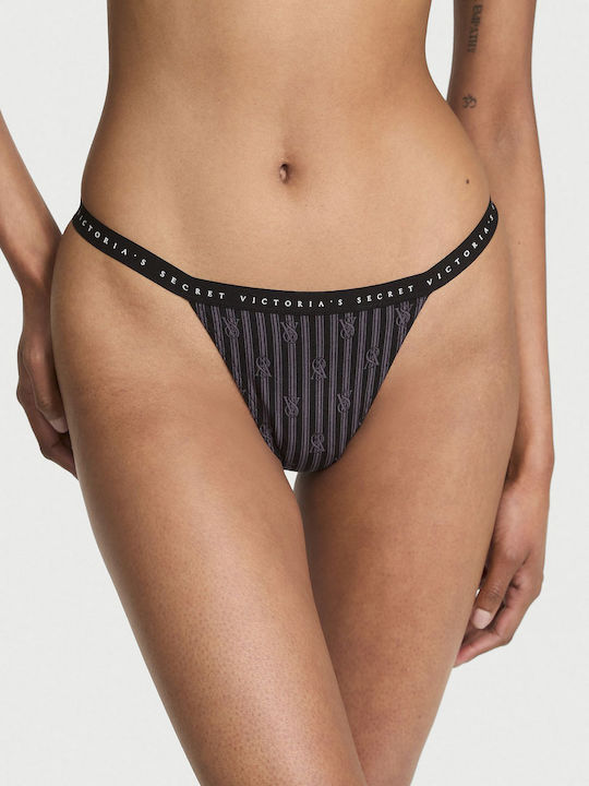Victoria's Secret Γυναικείο Slip Μαύρο