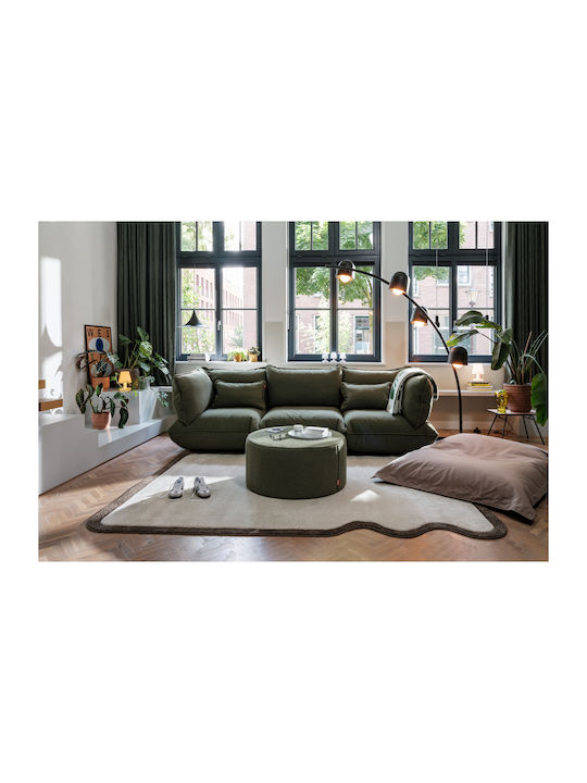 Πуф За табуретка Pfffh Leaf Green 90x90x40см