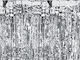 Silver Metallic Decoration Curtain