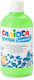 Carioca Superwashable Tempera Paints Light Green in Bottle 500ml 1pcs