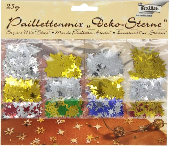 Πουλιες Folia Καρτελλα Αστερια Διαφορα Σχεδια Χρωματα 25gr