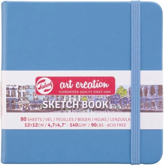 Talens Sketchbook Art Creation 12x12 140gr Σιελ