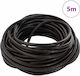 Vidaxl Dark Brown Leather Cord Ø5 mm X 5 m Leather