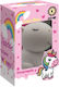 Kids Money Box White 14x12x20cm