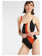 One Piece Swimsuit Black FBL105-161-19 Black