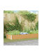 vidaXL Planter Box Metallic Bronze 970x100x36cm.