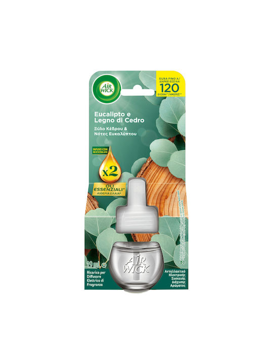 Airwick Refill for Plug-in Devices with Fragrance Eucalyptus 19ml
