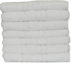 Mattex Hotel Bathroom Towel White Meander