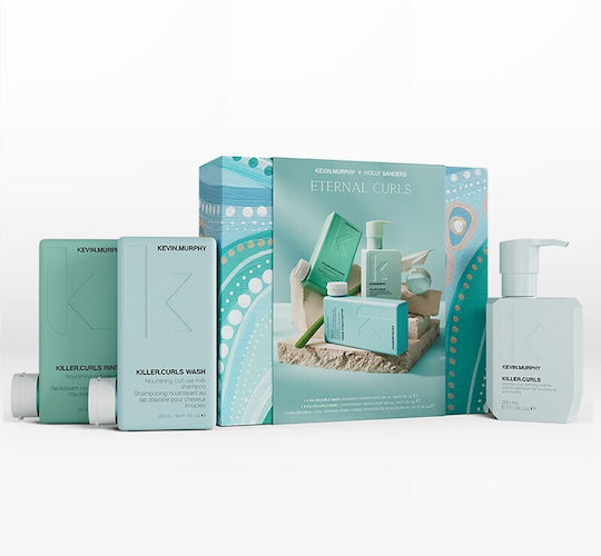 Kevin Murphy Eternal Curls Σετ Περιποίησης & Styling Μαλλιών Λάμψης για Σγουρά Μαλλιά με Σαμπουάν, Conditioner & Κρέμα Φορμαρίσματος 3τμχ