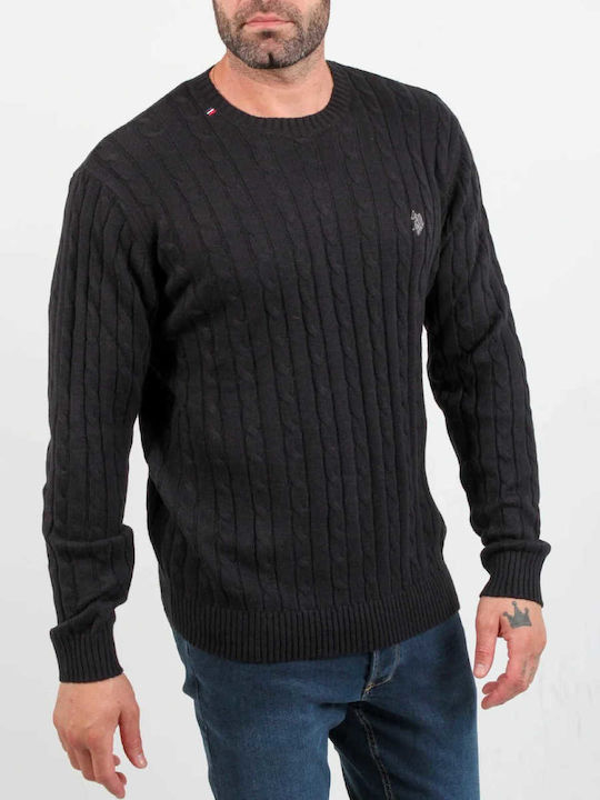 U.S. Polo Assn. Bert Πουλόβερ Γκρι