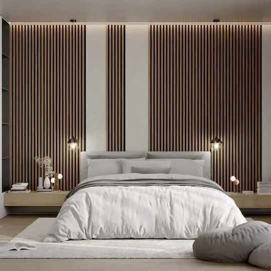 Woodline Акустичен Панел 30x270см Светъл Дъб Decostar