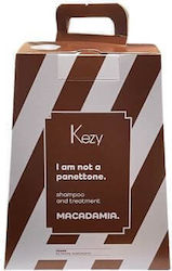 Kezy Macadamia Panettone Box Haarpflegeset zur Rekonstruktion & Pflege 2Stück