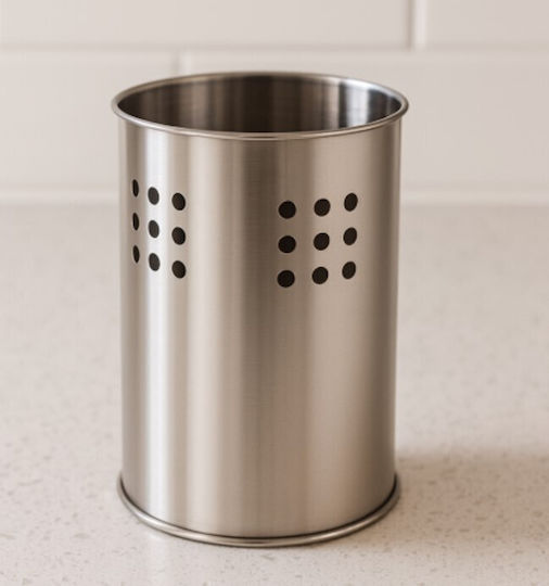 Galifas Metallic Silver Cutlery Drainer 11x19cm