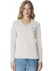 Babs Women's Blouse Long Sleeve Bianco Giallo