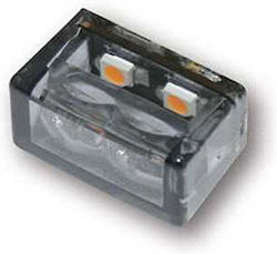 Small Flash Cube-v 2 Led Harley Davidson Tinted Lens Mini Led Turn Signal