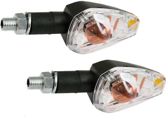 Kleine Motorrad-Scheinwerfer Big Peak Harley Davidson Schwarzes Mini Blinklicht