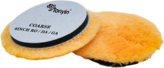 Tonyin Tp02e Lambswool Polish Pad 5” Coarse – Γούνα Γυαλίσματος Αρχικής Κοπής