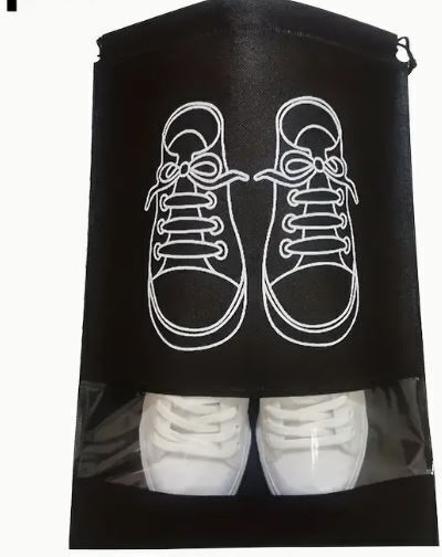 Shoe Storage Case In Black Colour 27x36cm