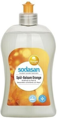 Organic Liquid Orange Dish Detergent 500ml Sodasan