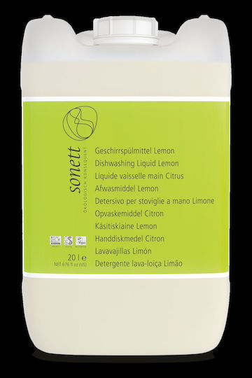 Eco-friendly Lemon Dishwashing Liquid Detergent 20l Sonett