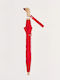 Original Duckhead Kinder Regenschirm Gebogener Handgriff Rot