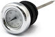 Δείκτης Λαδιού Θερμοκρασίας Harley Davidson Softail '84-'99 Softail '82-'03 Xl Sportster Oil Tank Dipstick Temperature Gauge White