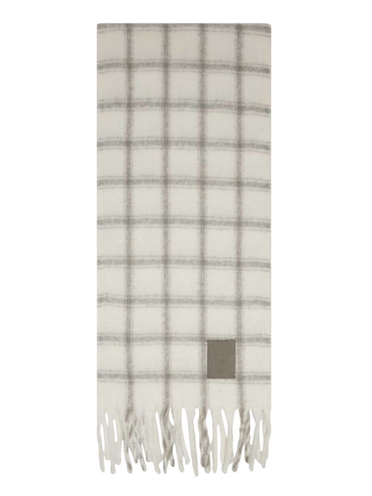 Guess Women's Knitted Scarf White