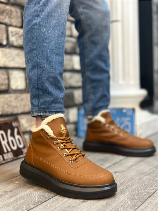 Leder Braun Herrenstiefel